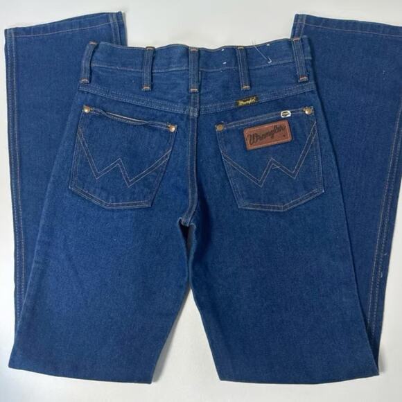 Wrangler Vintage 1970's No Fault Denim Jeans NWOT - Picture 2 of 6